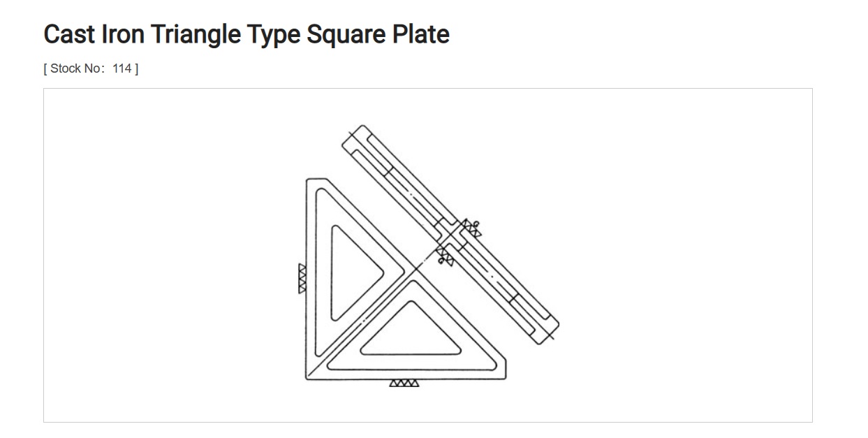 Ichiban Precision Sdn Bhd Obishi Obishi Granite Master Angle, Cast